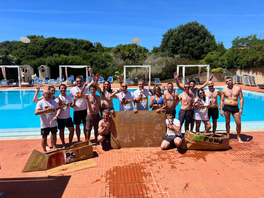CBRE summer incentive: carton boat and winery experience by the sea