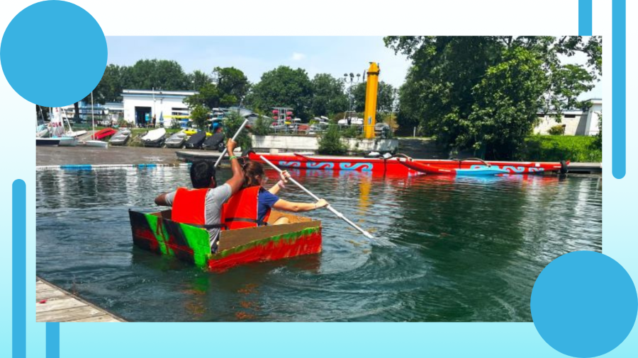 Can Cardboard Boats Float Your Team's Boat?